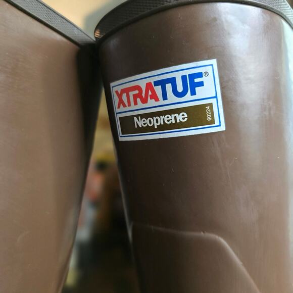 Xtratuf Legacy 12” Neoprene Rubber Boots Brown Waterproof‎ Men’s Size 14 main image 6